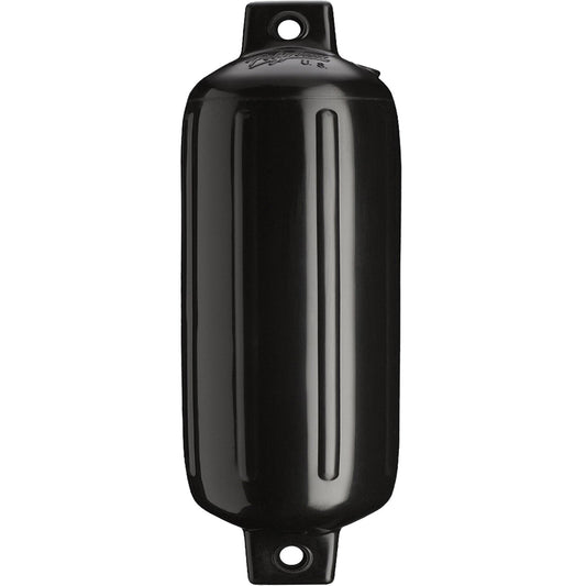 Polyform G-6 Twin Eye Fender 11" x 30" - Black [G-6-BLACKWO] - First Stop Marine