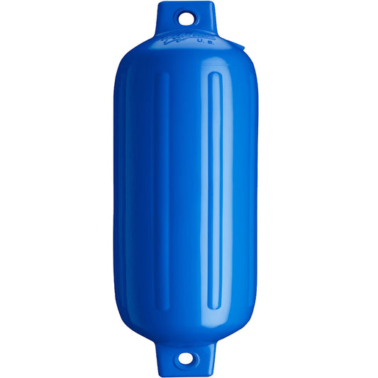 Polyform G-6 Twin Eye Fender 11" x 30" - Blue [G-6-BLUEWO] - First Stop Marine