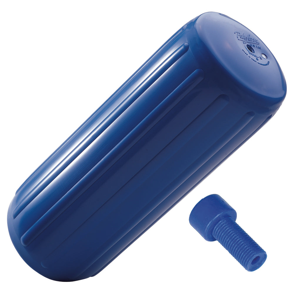 Polyform HTM-1 Fender 6.3" x 15.5" - Blue w/Adapter [HTM-1-BLUE] - First Stop Marine