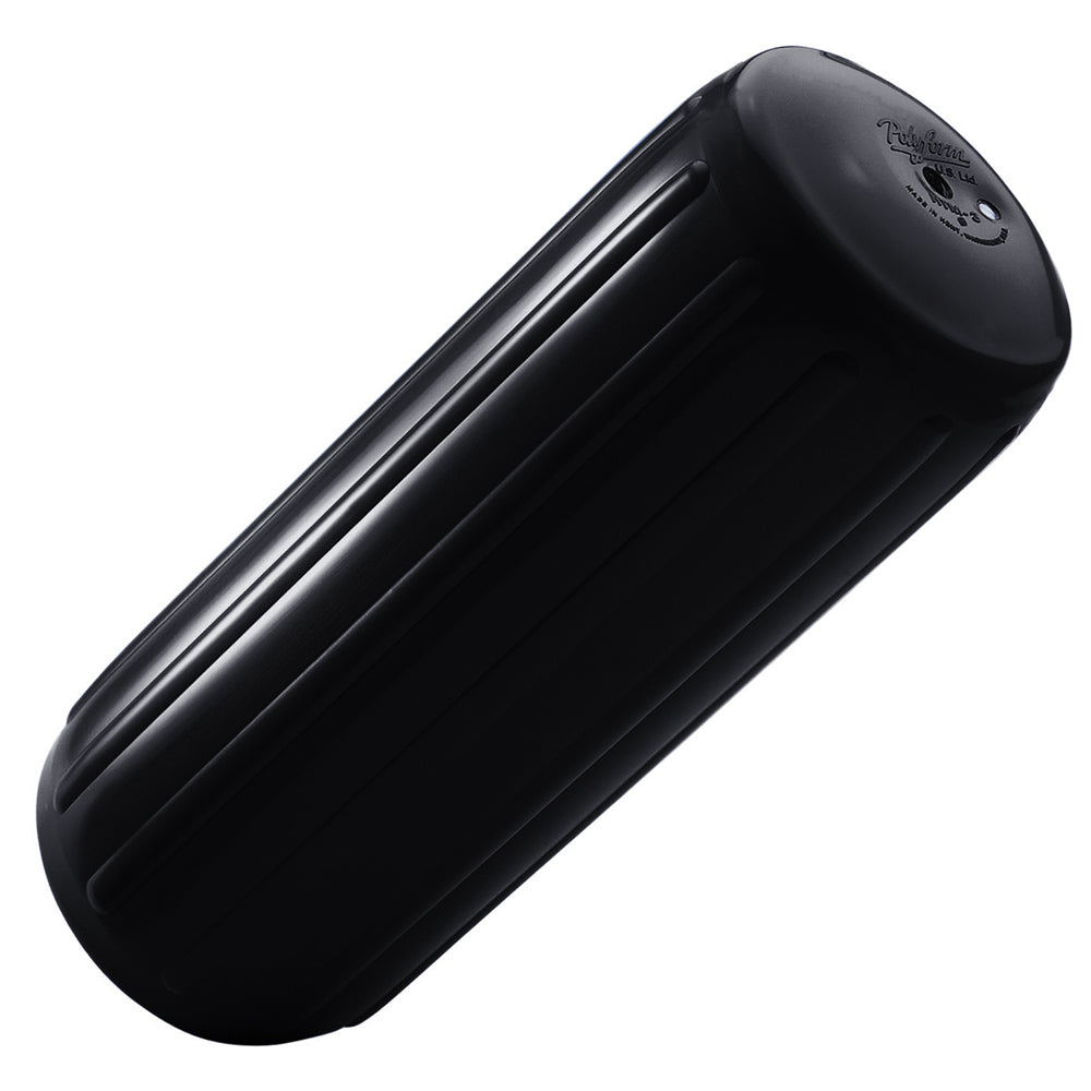 Polyform HTM-2 Fender 8.5" x 20.5" - Black [HTM-2-BLACKWO] - First Stop Marine