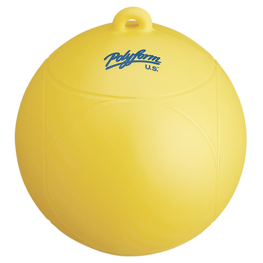 Polyform Water Ski Series Buoy - Yellow [WS-1-YELLOW] - First Stop Marine