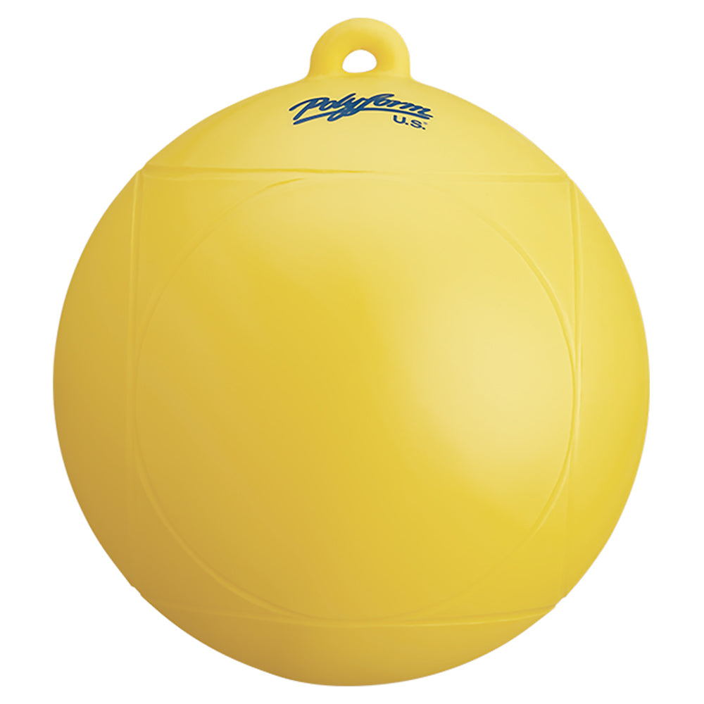 Polyform Water Ski Series Buoy - Yellow [WS-1-YELLOW] - First Stop Marine