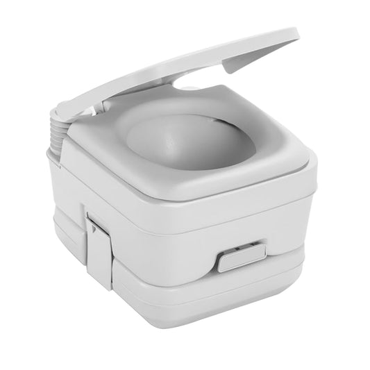 Dometic 964 MSD Portable Toilet w/Mounting Brackets - 2.5 Gallon - Platinum [311196406] - First Stop Marine