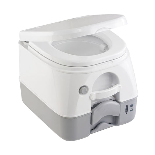 Dometic 974 MSD Portable Toilet w/Mounting Brackets - 2.6 Gallon - Grey [301197406] - First Stop Marine