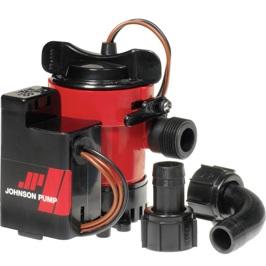 Johnson Pump 500GPH Auto Bilge Pump 3/4" 12V Mag Switch [05503-00] - First Stop Marine