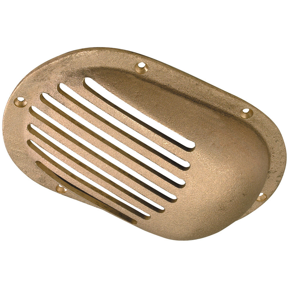 Perko 5" x 3-1/4" Scoop Strainer Bronze MADE IN THE USA [0066DP2PLB] - First Stop Marine