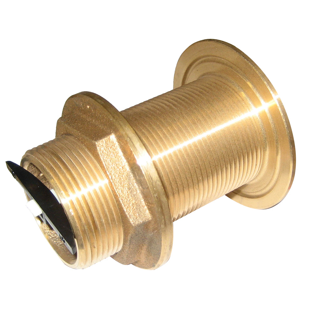 Perko 1-1/2" Thru-Hull Fitting w/Pipe Thread Bronze MADE IN THE USA [0322DP8PLB] - First Stop Marine