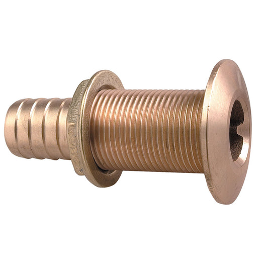 Perko 5/8" Thru-Hull Fitting f/ Hose Bronze MADE IN THE USA [0350004DPP] - First Stop Marine