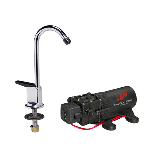 Johnson Pump 1.1 Pump/Faucet Combo 12V [61123] - First Stop Marine