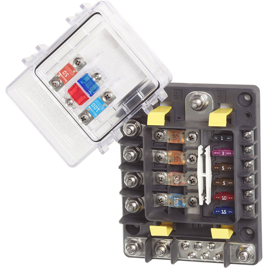 Blue Sea 7748 SafetyHub 150 Fuse Box [7748] - First Stop Marine