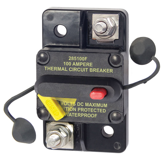 Blue Sea 7187 100 Amp Circuit Breaker Surface Mount 285 Series [7187] - First Stop Marine