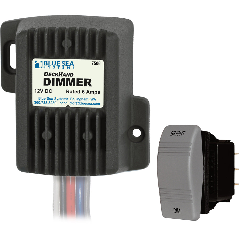 Blue Sea 7506 DeckHand Dimmer - 6 Amp/12V [7506] - First Stop Marine