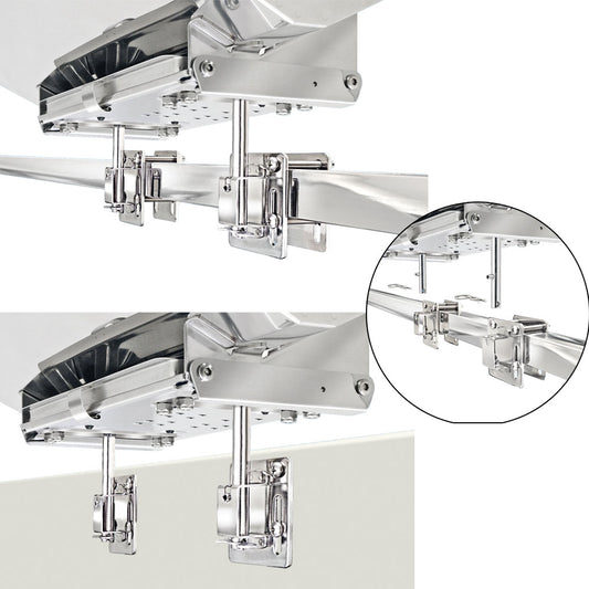 Magma Dual Side Bulkhead or Square/Flat Rail Mount [T10-540] - First Stop Marine