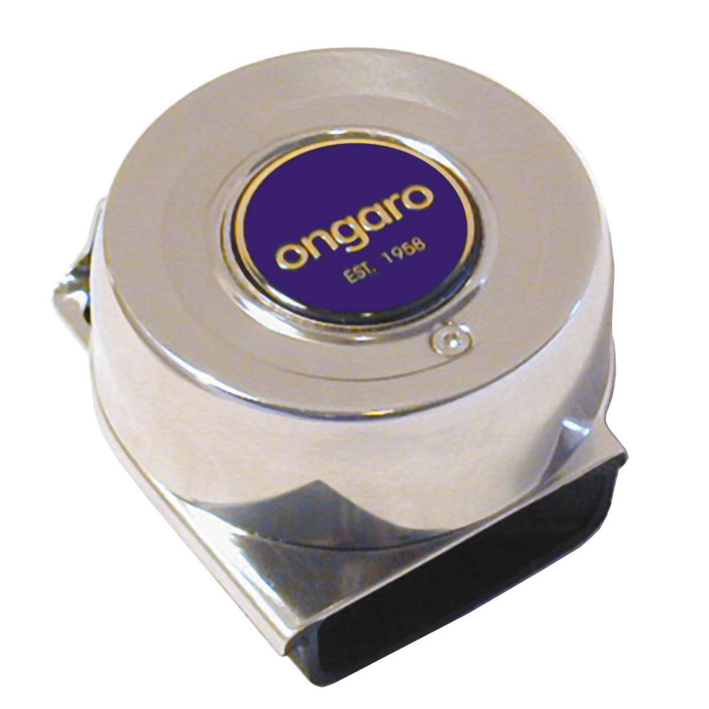 Schmitt Marine Ongaro All-Stainless Mini Compact Single Horn - 12V [10036] - First Stop Marine