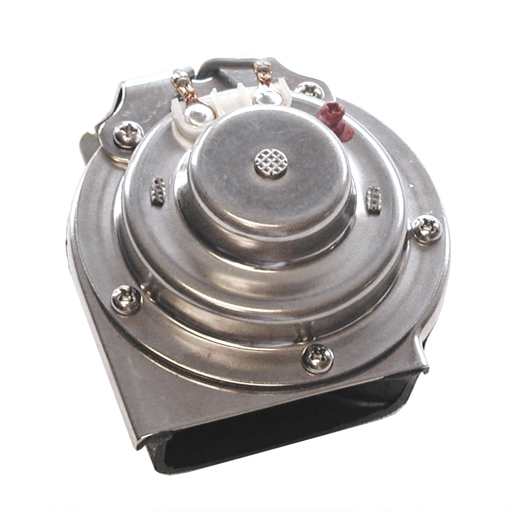 Schmitt Marine All-Stainless Mini Compact Single Hidden Horn - 12V [11032] - First Stop Marine