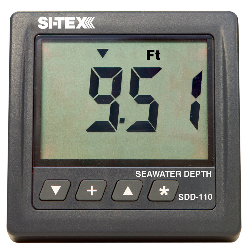 SI-TEX SDD-110 Seawater Depth Indicator - Display Only [SDD-110] - First Stop Marine