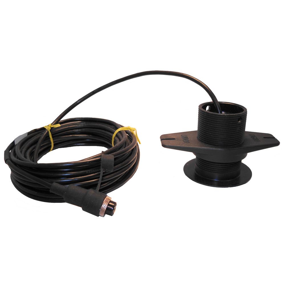 SI-TEX 120kHz Lexan Low-Profile Thru-Hull Transducer f/SDD-110 [408P/120] - First Stop Marine