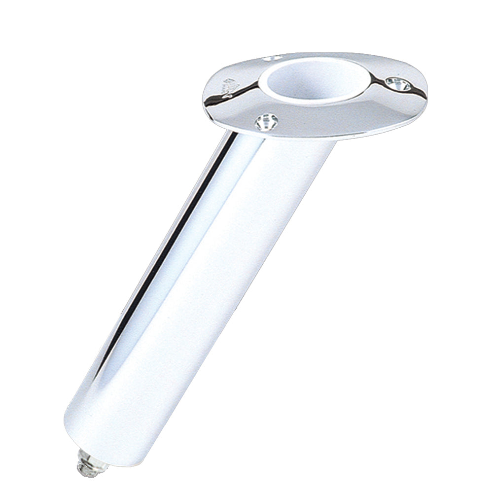 Lee's 30 Degree SS Flush Mount Swivel Base Rod Holder - 2" x 9" - Medium [RH5365] - First Stop Marine