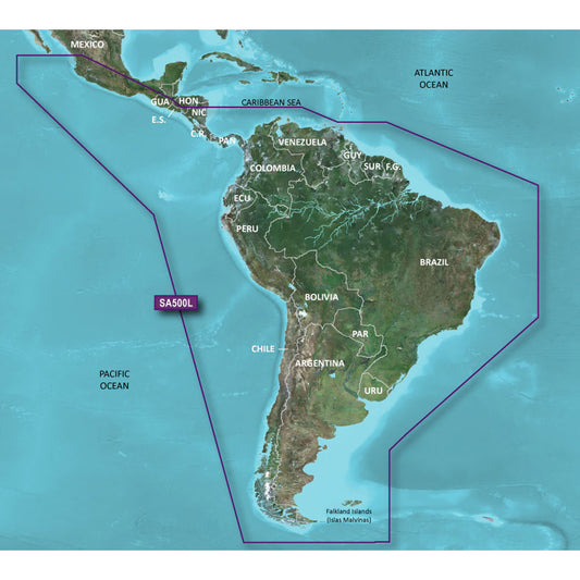 Garmin BlueChart g3 HD - HXSA600X - South America - microSD/SD [010-C1067-20] - First Stop Marine