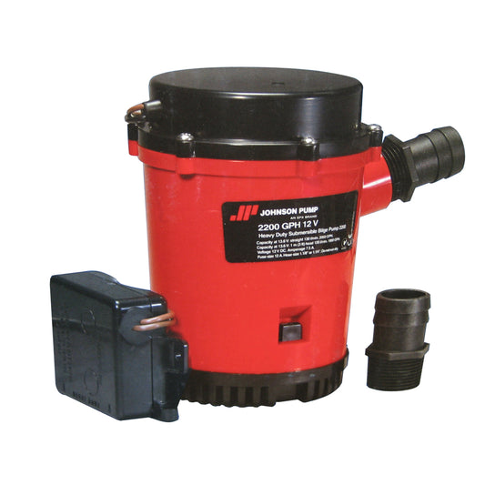 Johnson Pump 2200GPH Ultima Combo Auto Bilge Pump - 12V [02274-001] - First Stop Marine