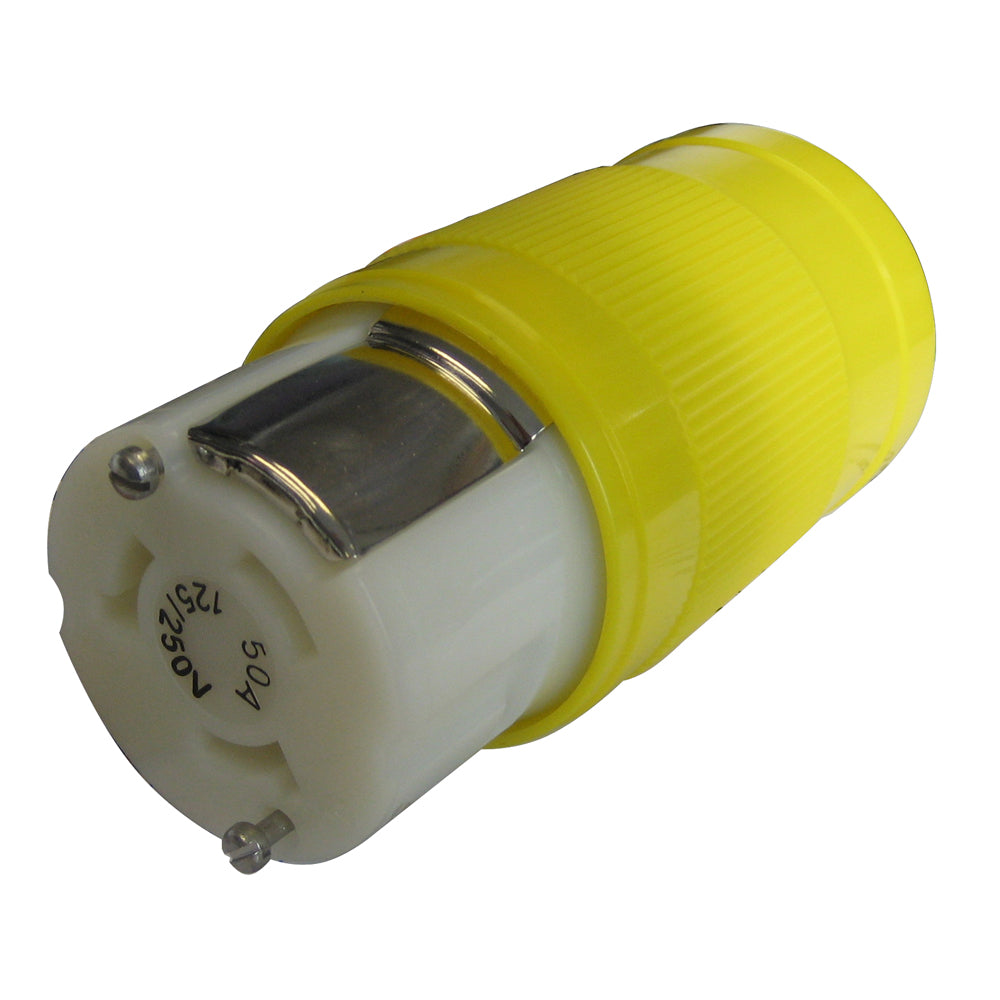 Marinco 50A 125/250V Locking Connector [6364CRN] - First Stop Marine