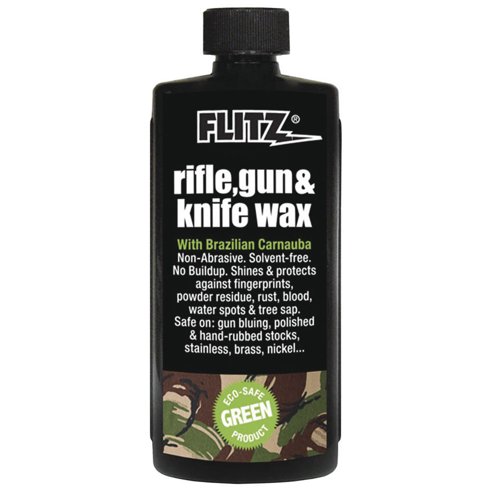 Flitz Rifle, Gun & Knife Wax - 7.6 oz. Bottle [GW 02785] - First Stop Marine