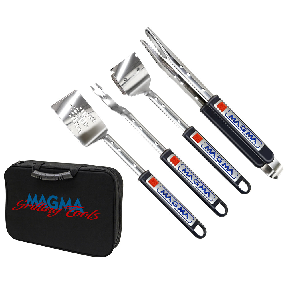 Magma Telescoping Grill Tool Set  - 5-Piece [A10-132T] - First Stop Marine