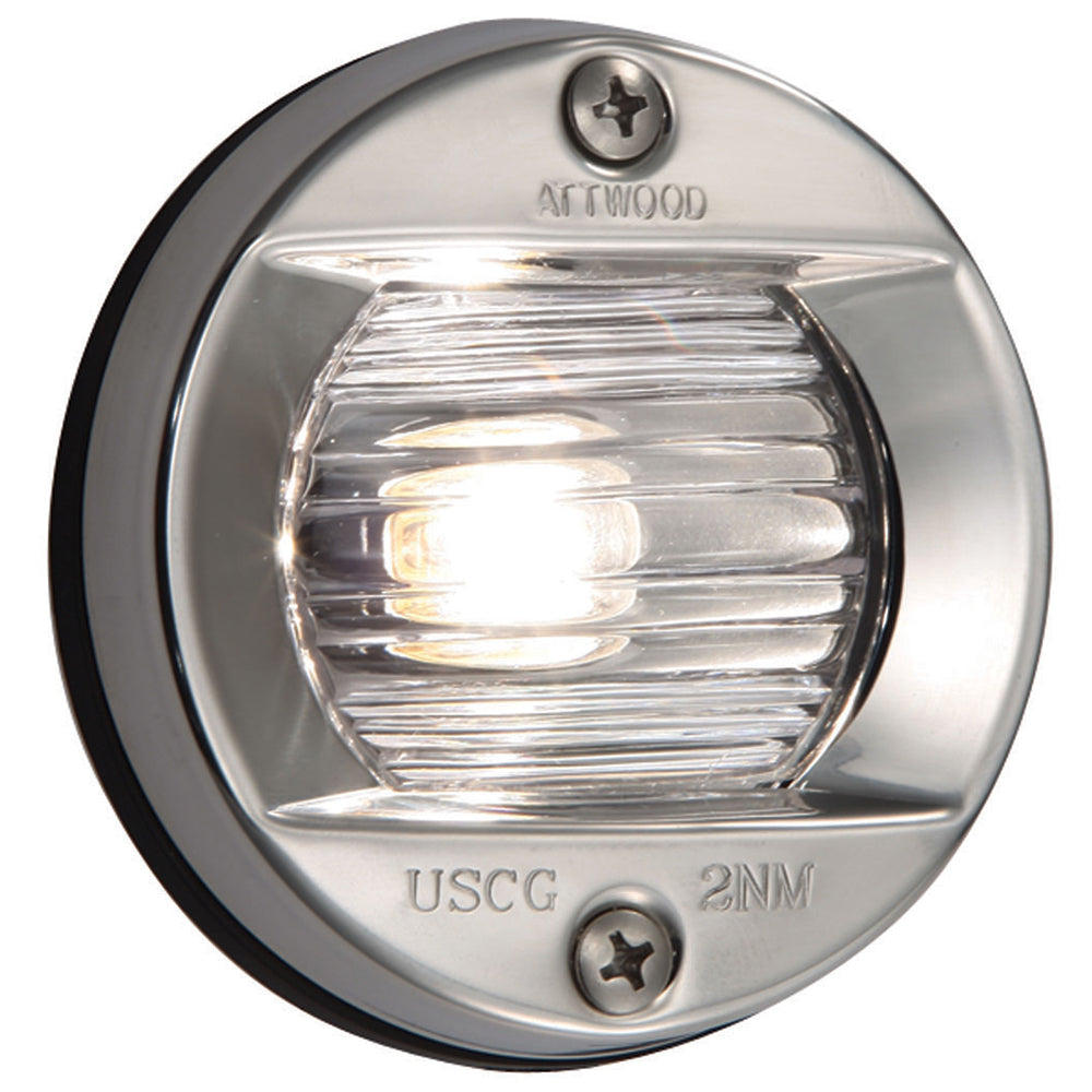 Attwood Vertical, Flush Mount Transom Light - Round [6356D7] - First Stop Marine