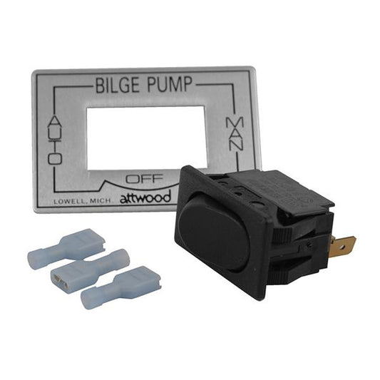 Attwood 3-Way Auto/Off/Manual Bilge Pump Switch [7615A3] - First Stop Marine