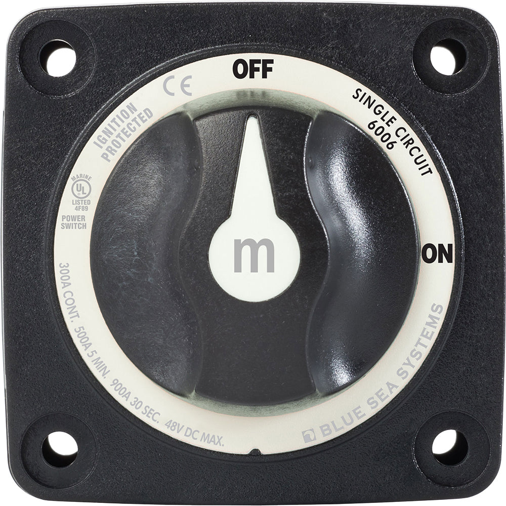 Blue Sea 6006200 Battery Switch Mini ON/OFF - Black [6006200] - First Stop Marine