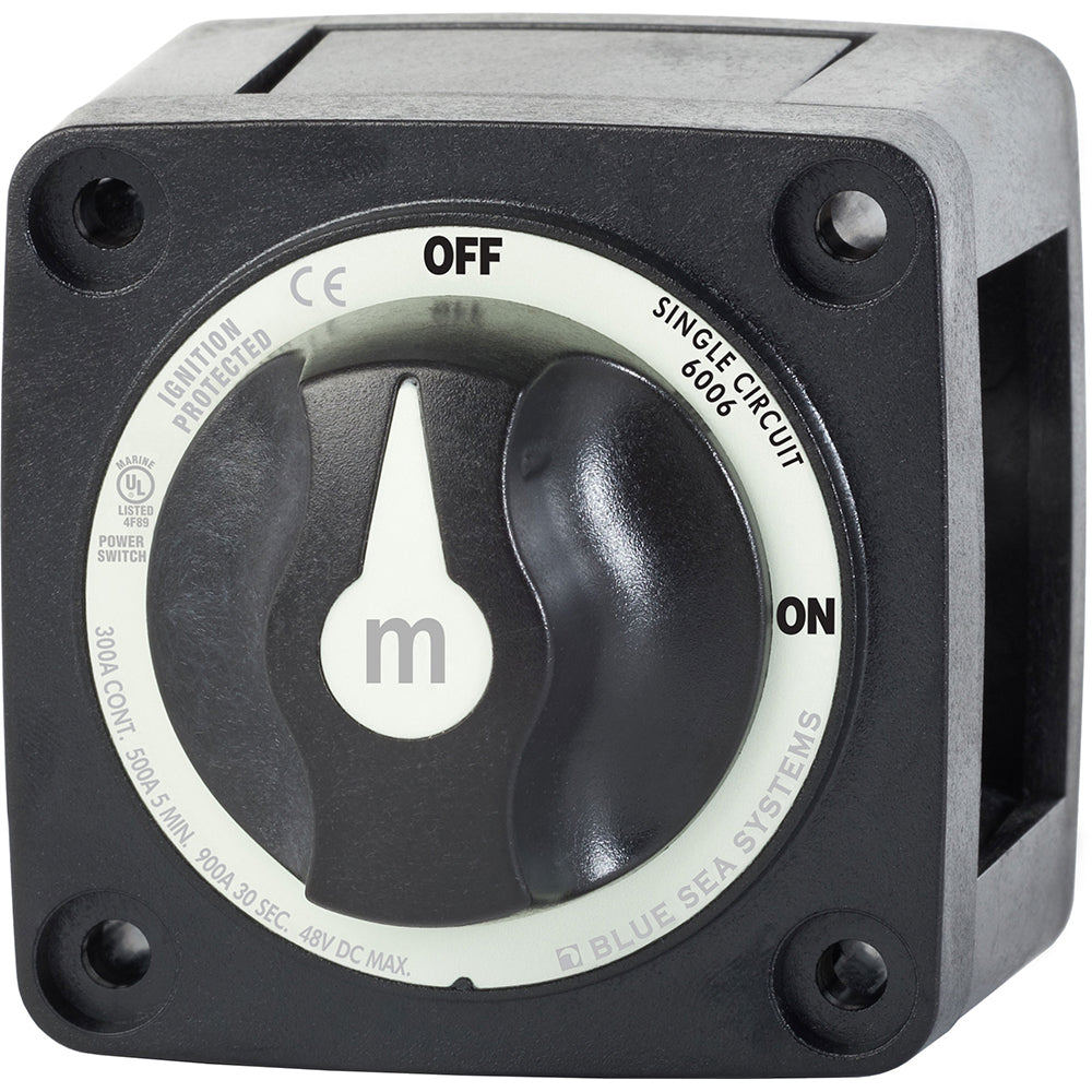 Blue Sea 6006200 Battery Switch Mini ON/OFF - Black [6006200] - First Stop Marine