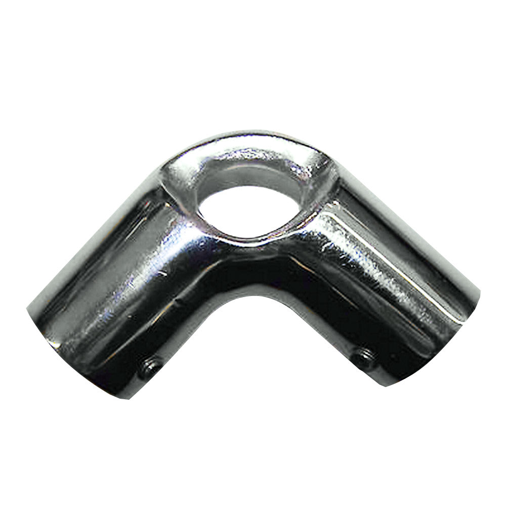 Whitecap 1" O.D. 90 Degree SS Elbow & Eye Anchor [6192] - First Stop Marine