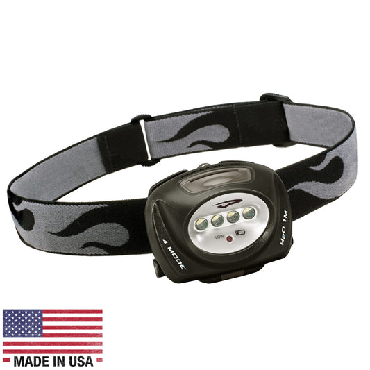 Princeton Tec QUAD LED Headlamp - Black [QUAD-BK] - First Stop Marine