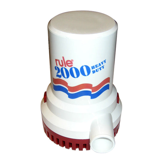 Rule 2000 G.P.H. Non-Automatic Bilge Pump - 24V [12] - First Stop Marine