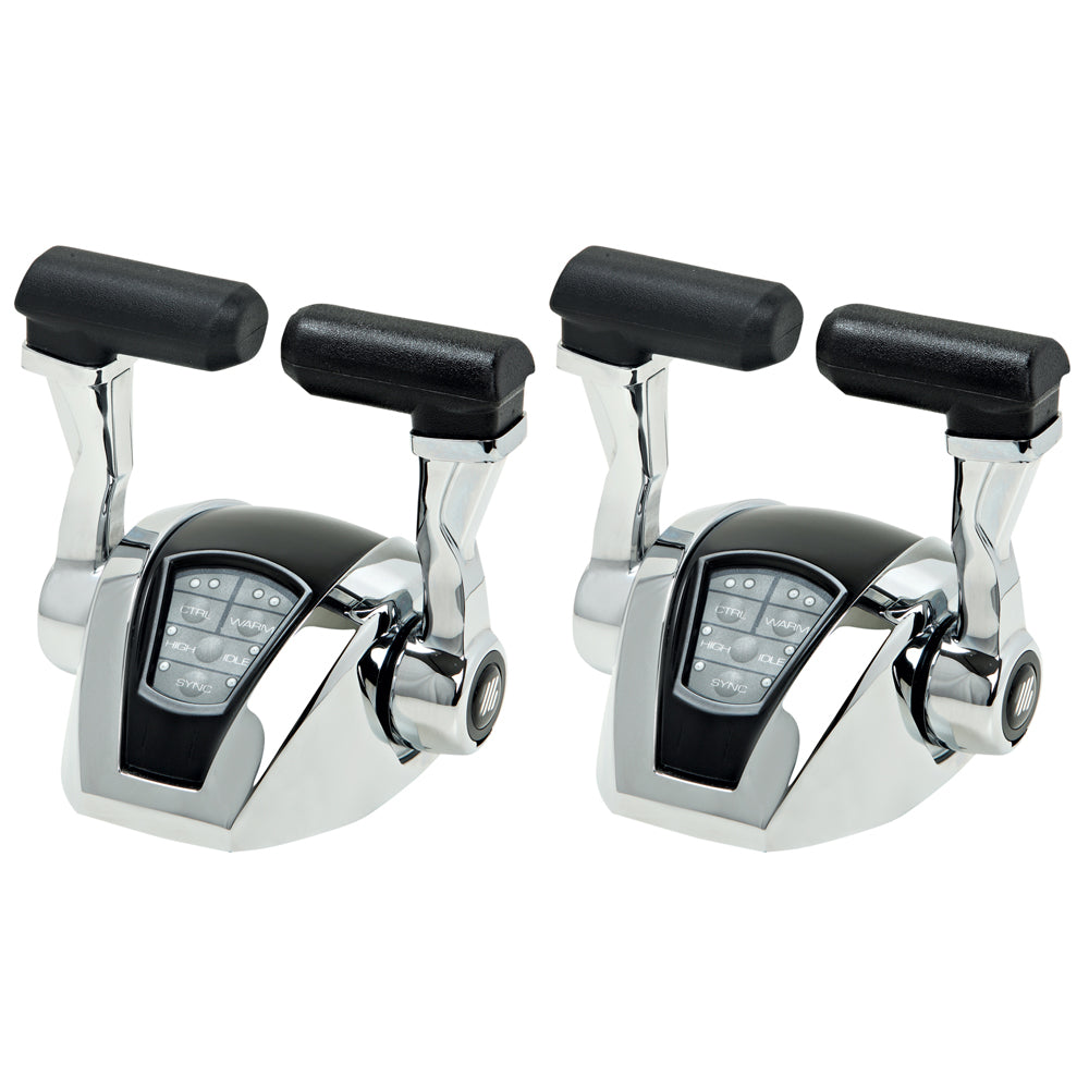 UFlex Power A Electronic Control Package - Dual Engine/Dual Station - Electronic Throttle/Mechanical Shift [EM22] - First Stop Marine