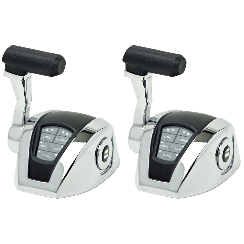 UFlex Power A Electronic Control Package - Single Engine/Dual Station - Mechanical Throttle/Mechanical Shift [MM12] - First Stop Marine