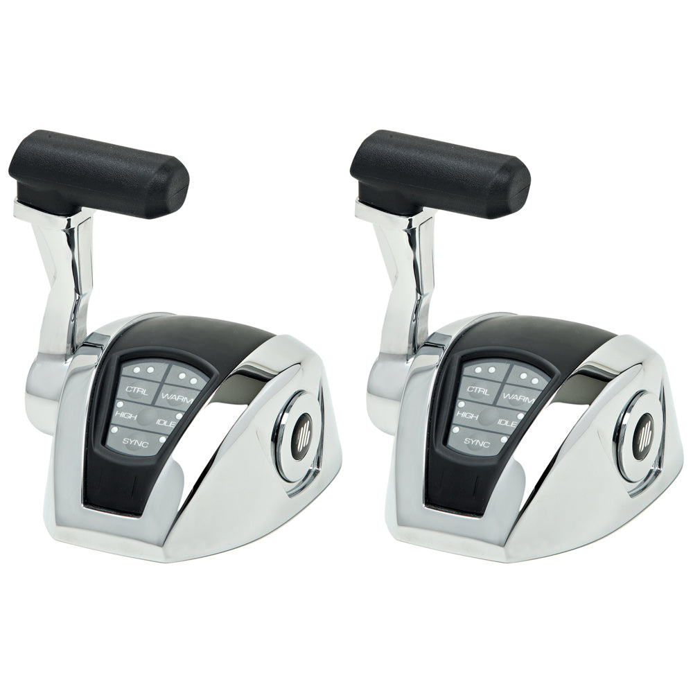 UFlex Power A Electronic Control Package - Single Engine/Dual Station - Mechanical Throttle/Electronic Shift [ME12] - First Stop Marine