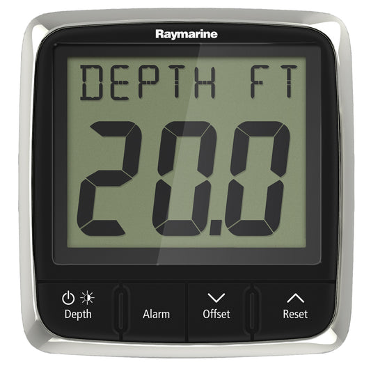 Raymarine i50 Depth Display System w/Thru-Hull Transducer [E70148] - First Stop Marine