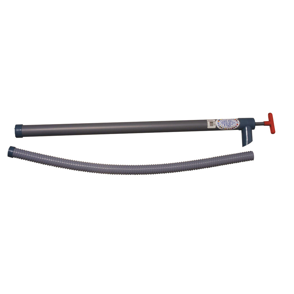 Beckson Thirsty-Mate Pump 36" w/36" Flexible Reinforced Hose [136PF] - First Stop Marine