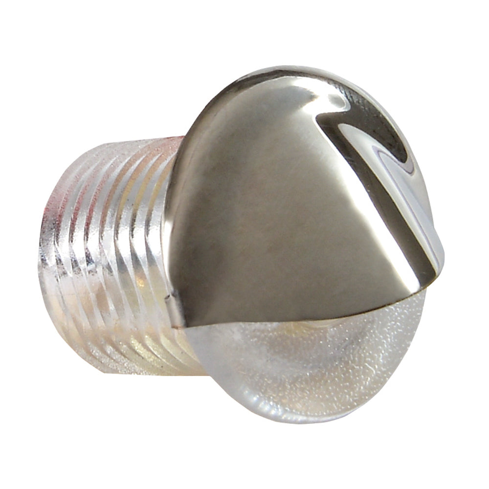 Lumitec Aruba - Courtesy Light - Polished SS Finish - Red Non-Dimming [101146] - First Stop Marine