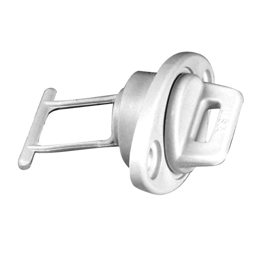 Beckson 1" Drain Plug Screw Type w/Gasket - White [DP10-W] - First Stop Marine