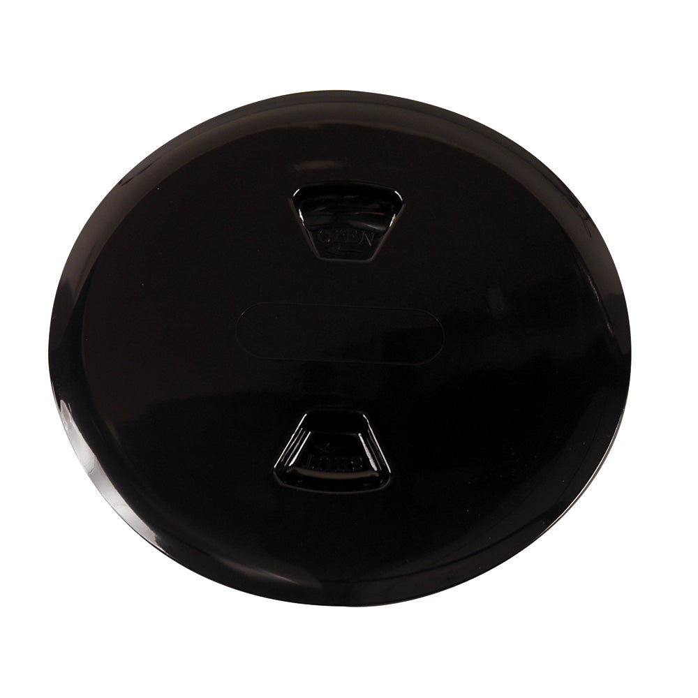 Beckson 5" Twist-Out Deck Plate - Black [DP50-B] - First Stop Marine