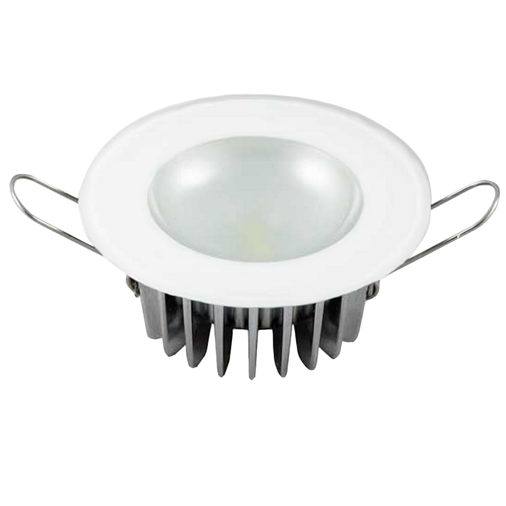 Lumitec Mirage - Flush Mount Down Light - Glass Finish/No Bezel - Warm White Dimming [113199] - First Stop Marine