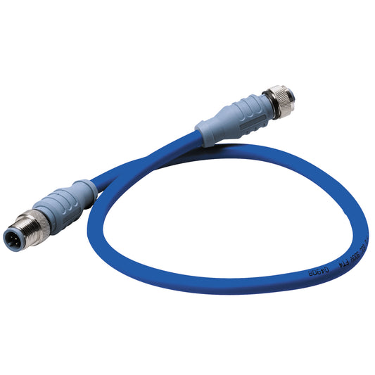 Maretron Mid Double-Ended Cordset - 0.5 Meter - Blue [DM-DB1-DF-00.5] - First Stop Marine