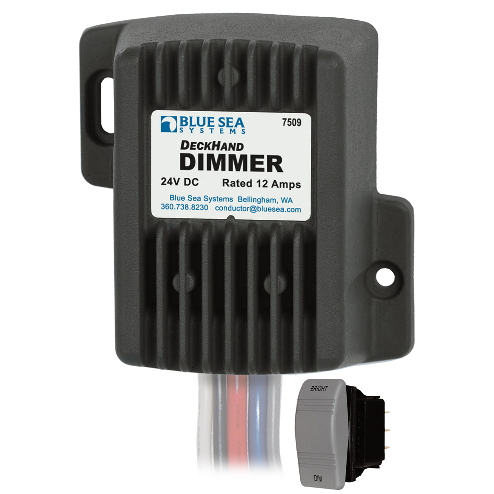 Blue Sea 7509 DeckHand Dimmer - 12 Amp/24V [7509] - First Stop Marine