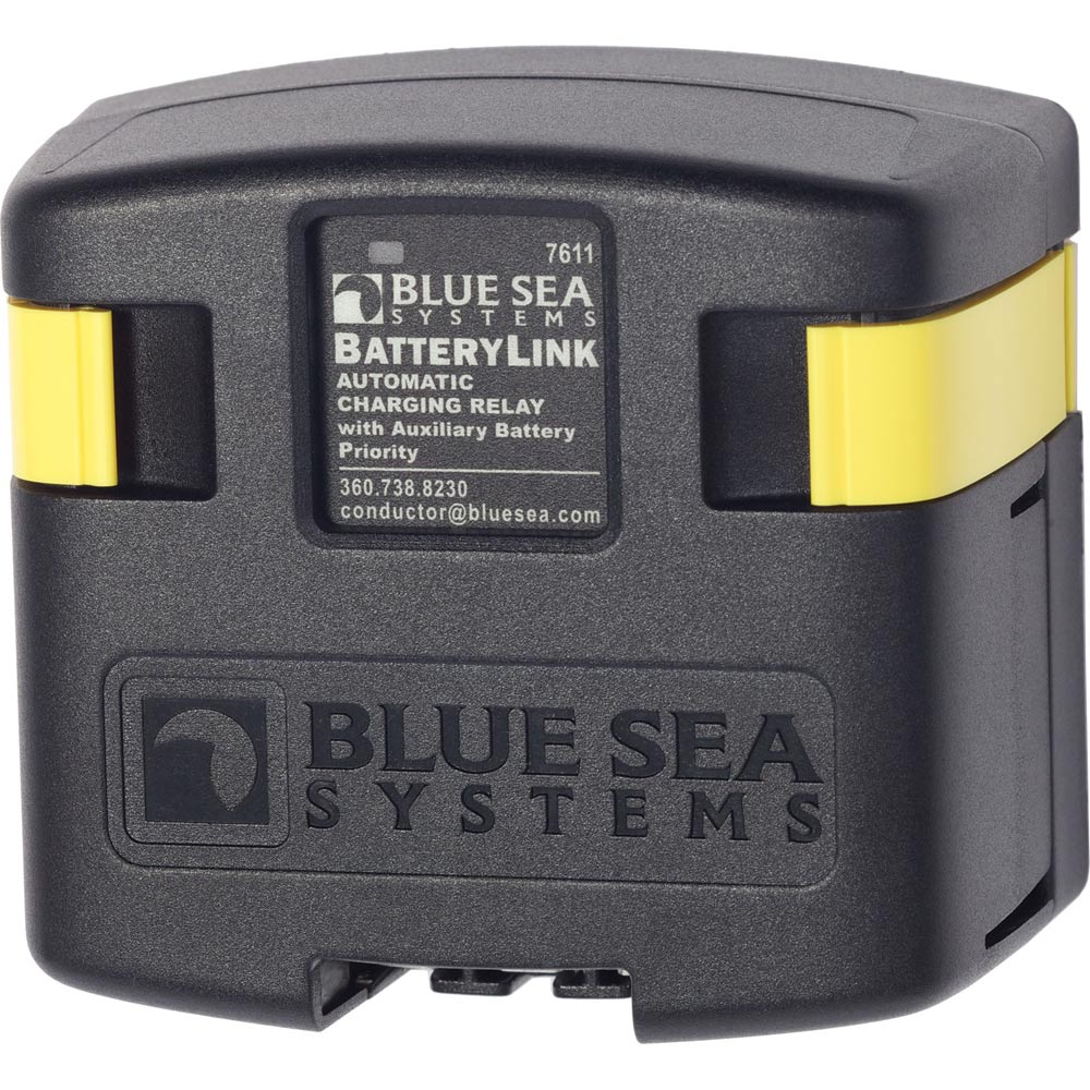 Blue Sea 7611 DC BatteryLink Automatic Charging Relay - 120 Amp w/Auxiliary Battery Charging [7611] - First Stop Marine