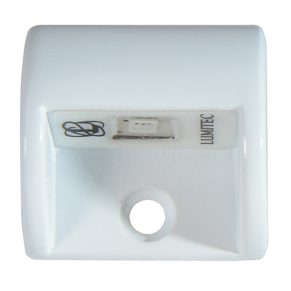Lumitec Andros - Courtesy Light - White Powder Coat Finish - White Non-Dimming [101046] - First Stop Marine