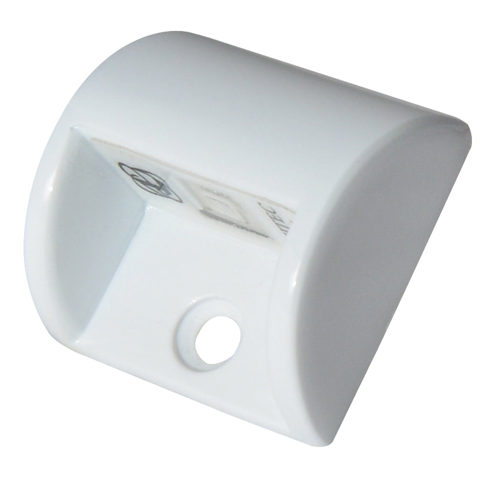 Lumitec Andros - Courtesy Light - White Powder Coat Finish - Blue Non-Dimming [101047] - First Stop Marine