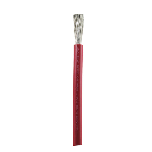 Ancor Red 1 AWG Battery Cable - Sold By The Foot [1155-FT] - First Stop Marine