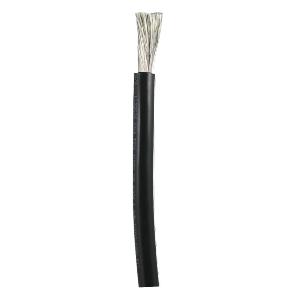 Ancor Black 2/0 AWG Battery Cable - Sold By The Foot [1170-FT] - First Stop Marine